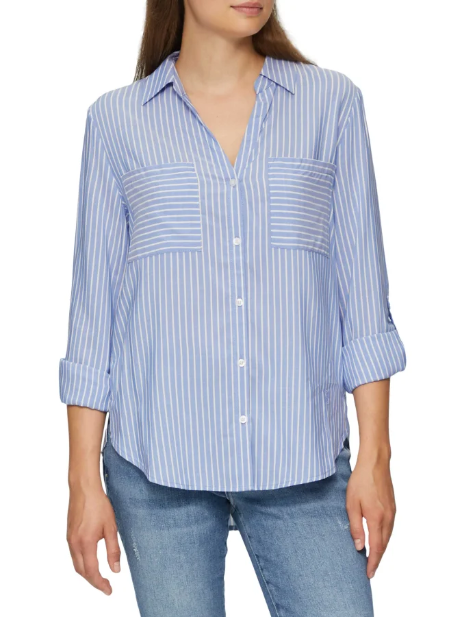 s.OLIVER - Striped blouse...