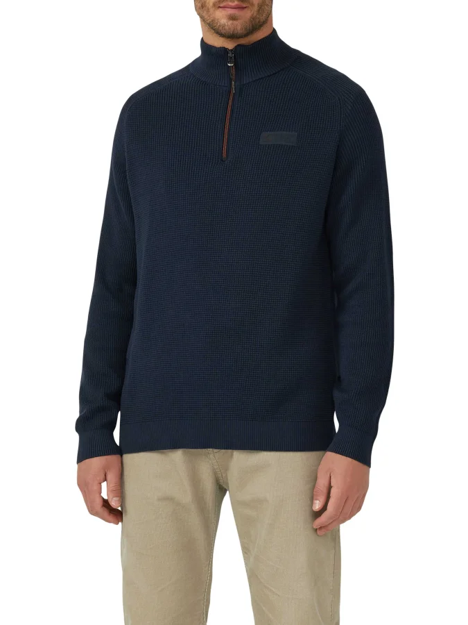 s.OLIVER - Textured knit...