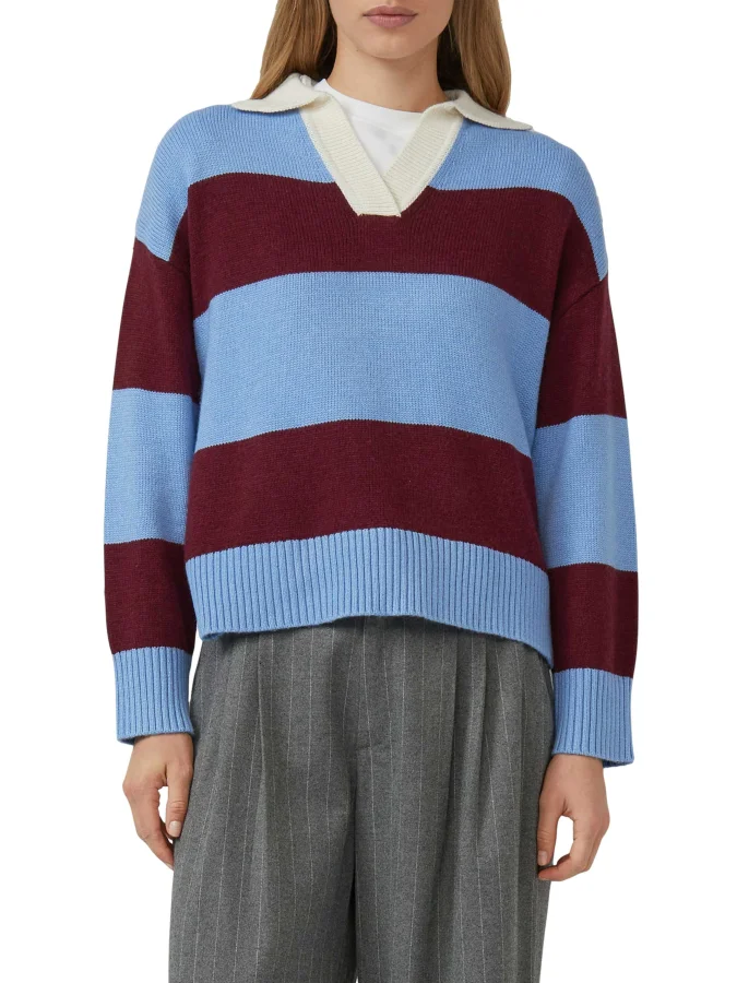 s.OLIVER - Knitted viscose...