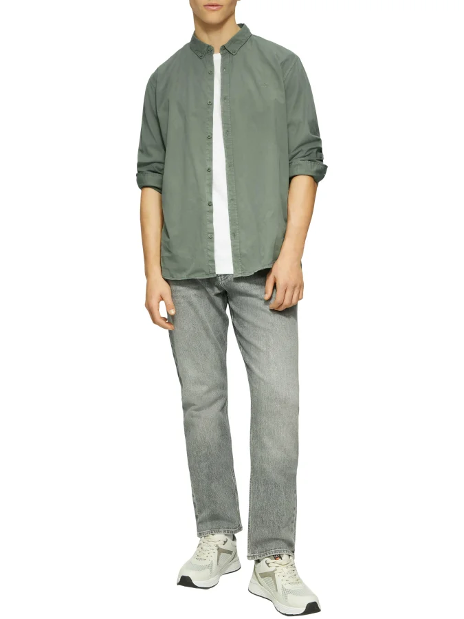 QS - Washed twill shirt... 2