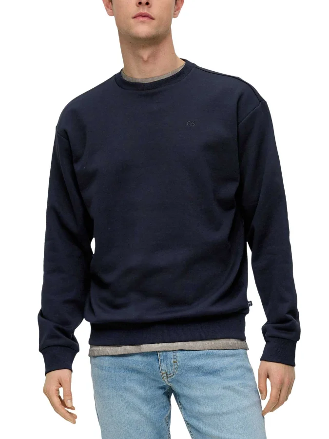 QS - Sweatshirt with logo...