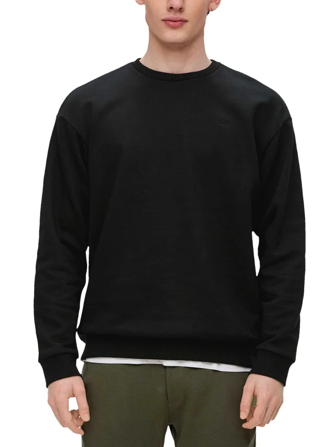 QS - Sweatshirt with logo...