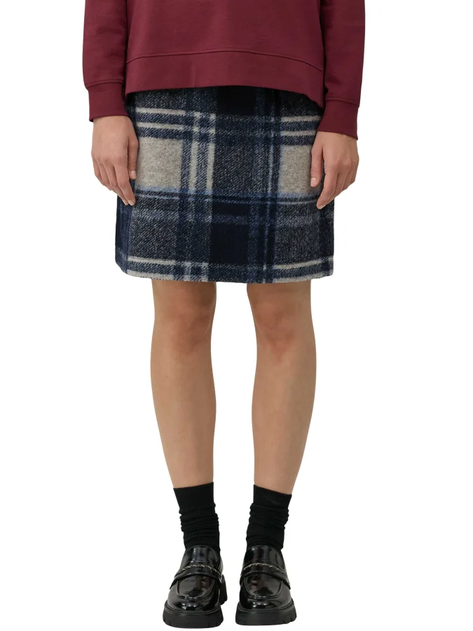 s.OLIVER - Short wool blend...