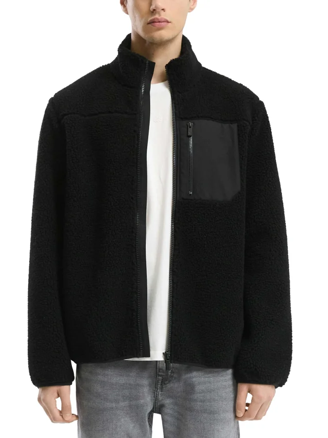 QS - Teddy jacket with...