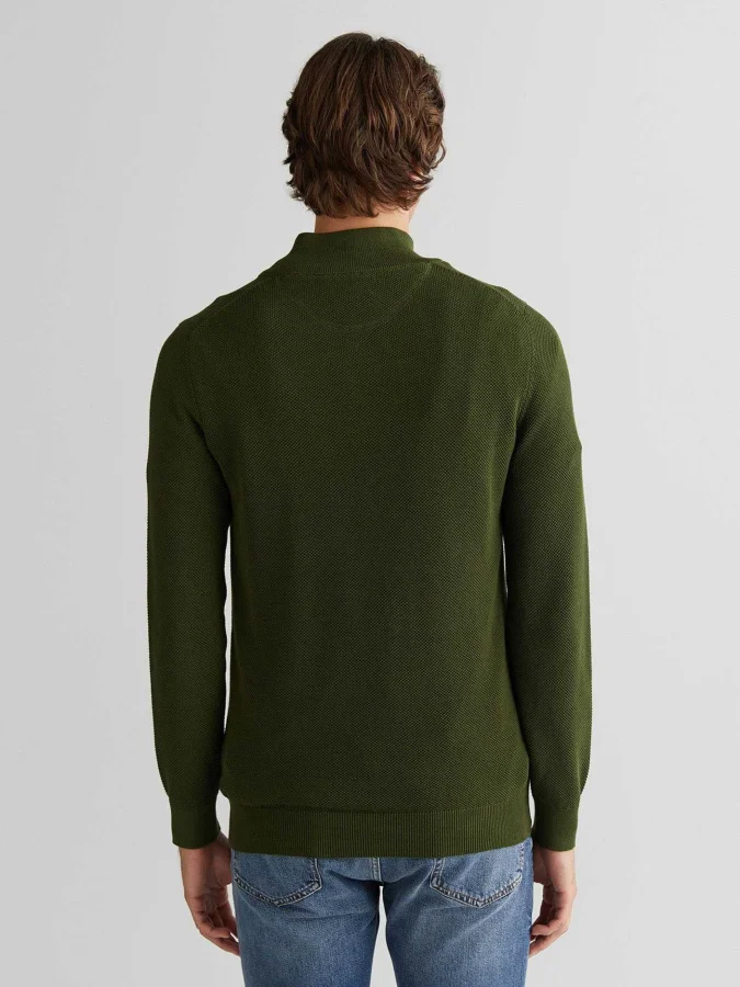 Gant - Cotton PIQUE HALF ZIP 2