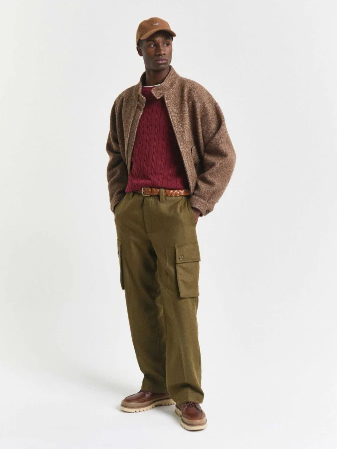 Gant - Cotton CABLE C-NECK 2