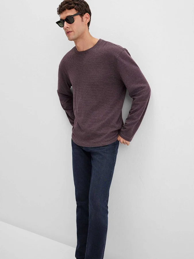 Mavi - STRIPE LONG SLEEVE TEE