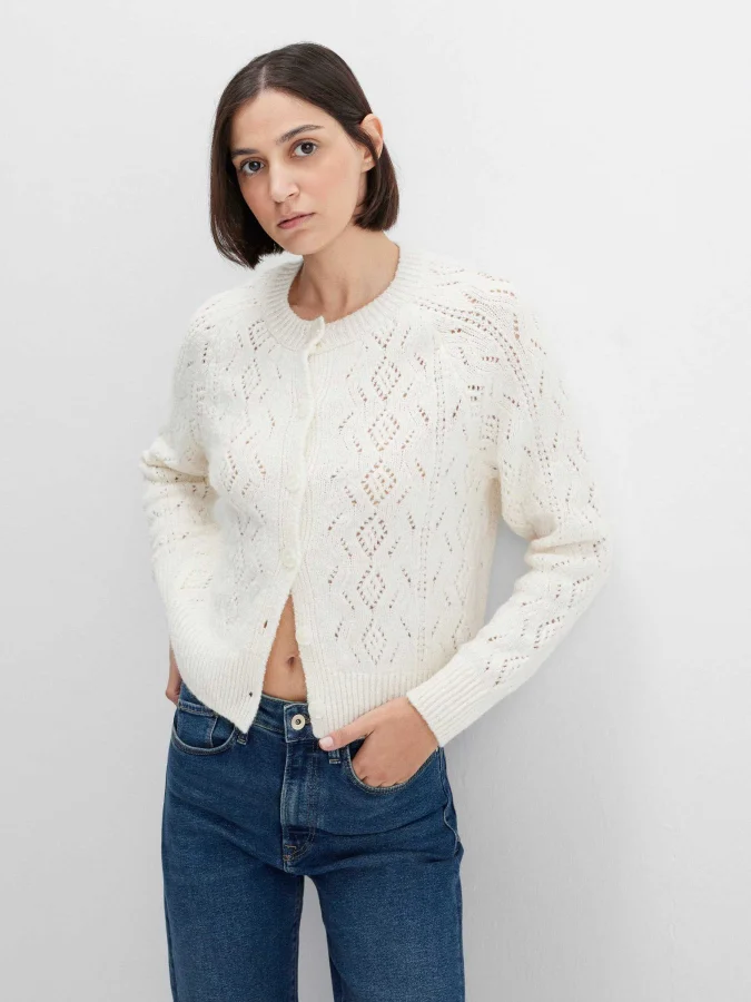 Mavi - BUTTON SHORT CARDIGAN