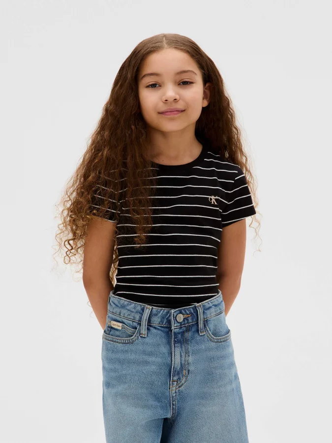 CALVIN KLEIN - STRIPE SS...