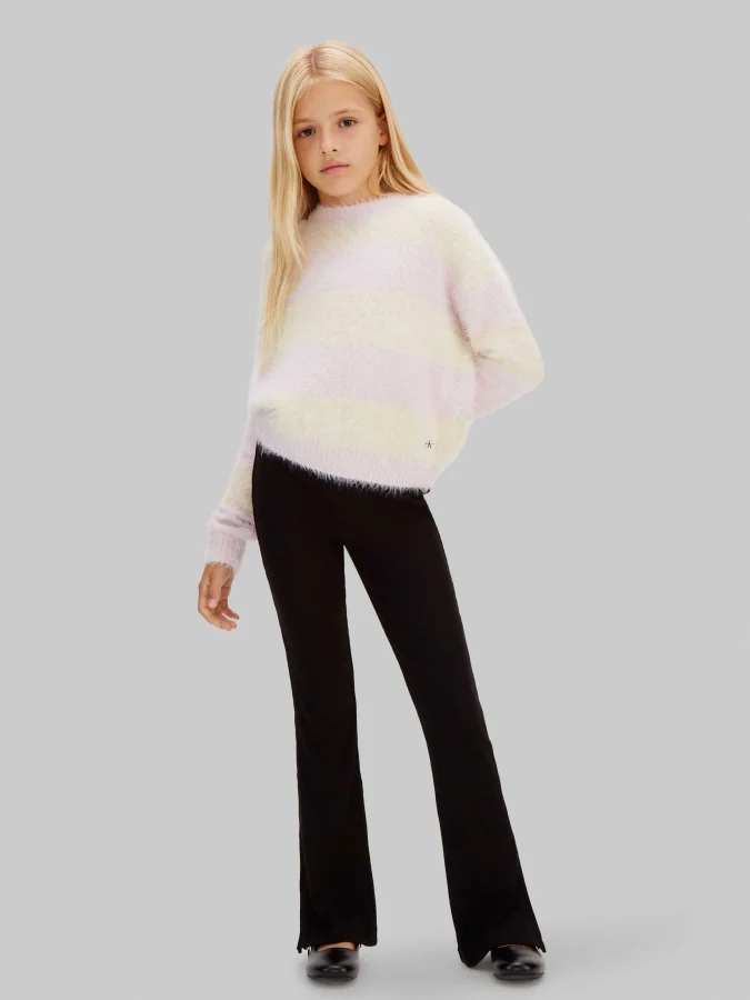 CALVIN KLEIN - RIB FLARE PANT 2