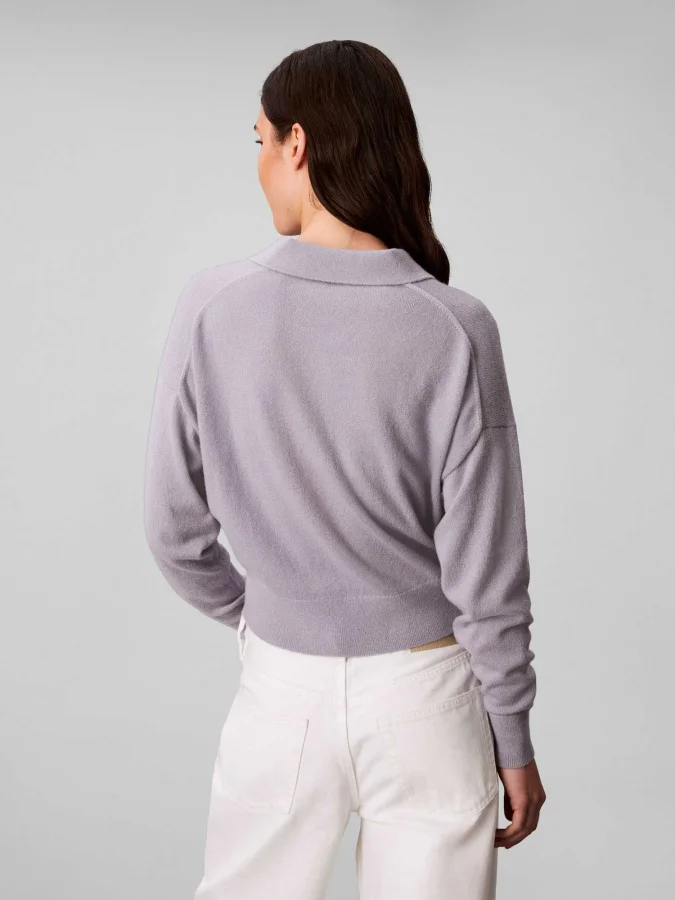 CALVIN KLEIN - Merino V Neck 2