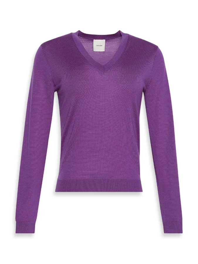 CALVIN KLEIN - Merino V Neck