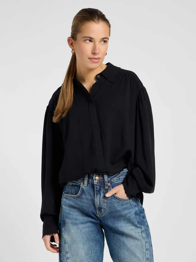 LEE - STATEMENT COLLAR SHIRT
