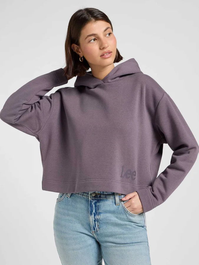LEE - CROPPED HOODIE