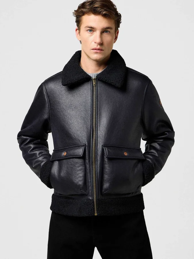 WRANGLER - SHEARLING JACKET