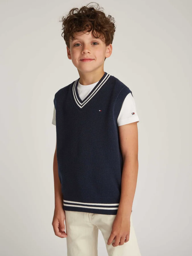 Tommy Hilfiger - V NECK VEST