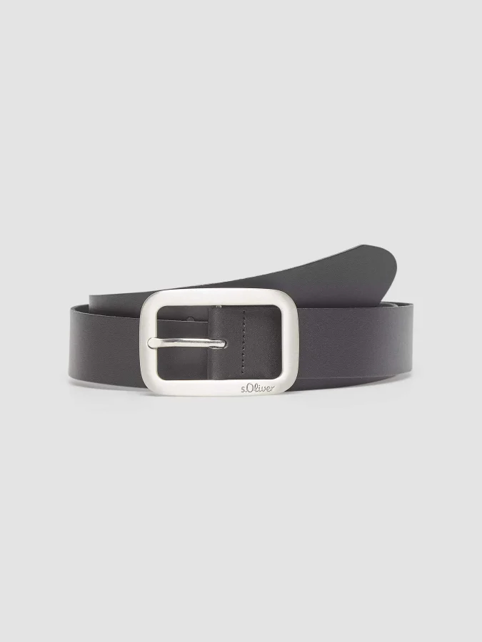 s.OLIVER - Leather belt...