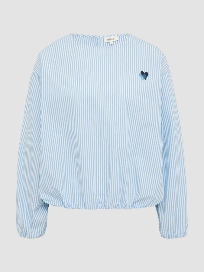 s.OLIVER - Oversized cotton...