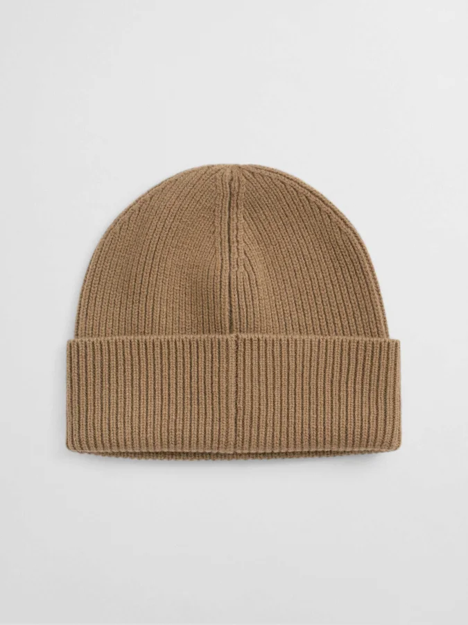 Gant - WOOL RIBBED BEANIE