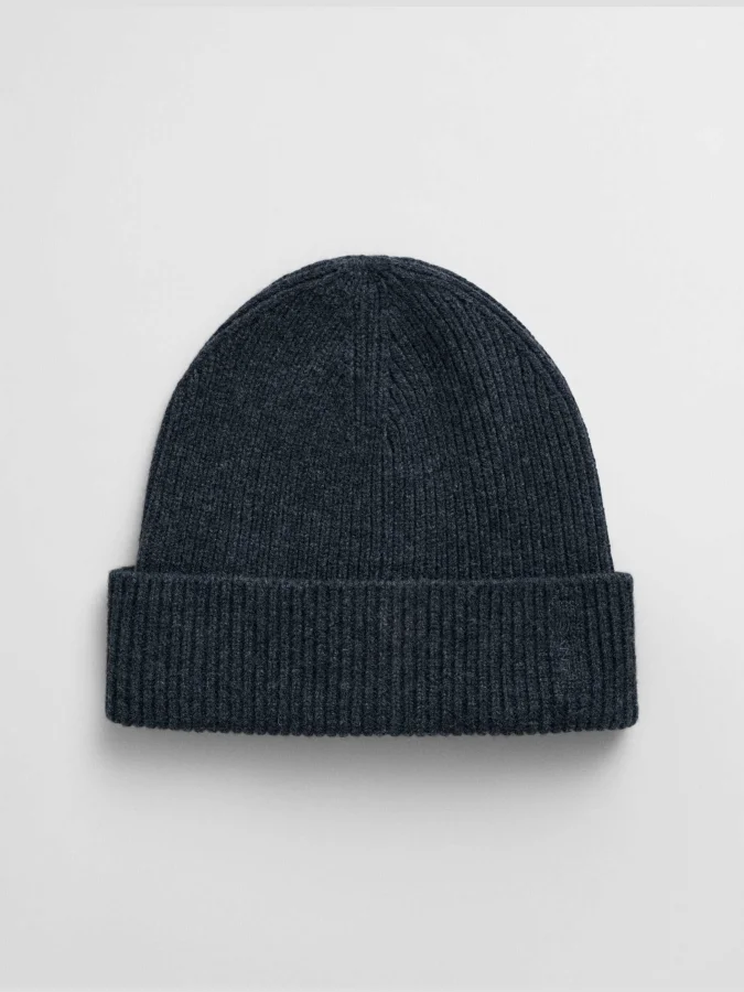 Gant - WOOL RIBBED BEANIE
