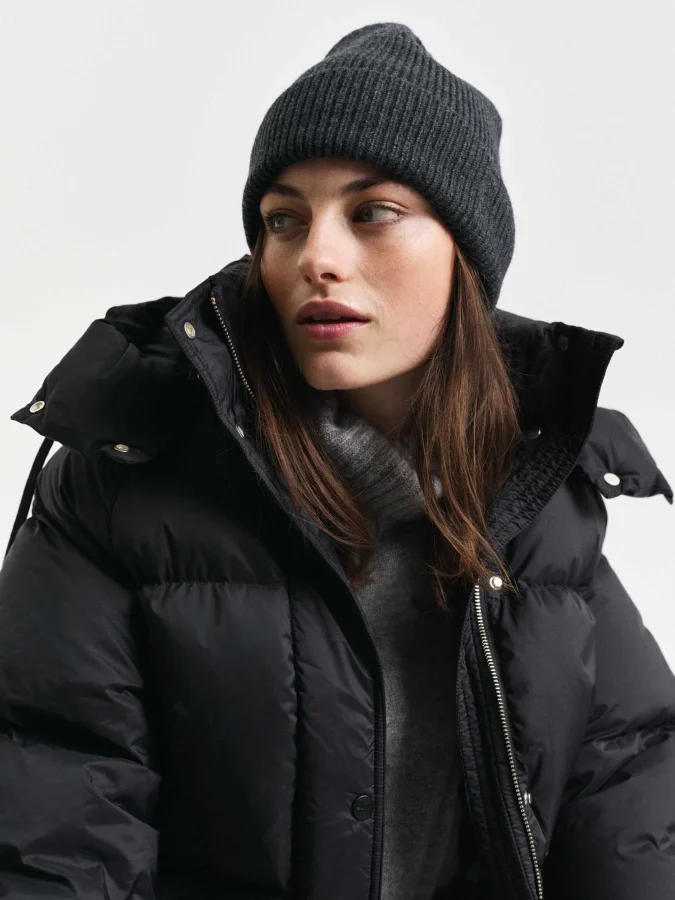 Gant - WOOL RIBBED BEANIE 2