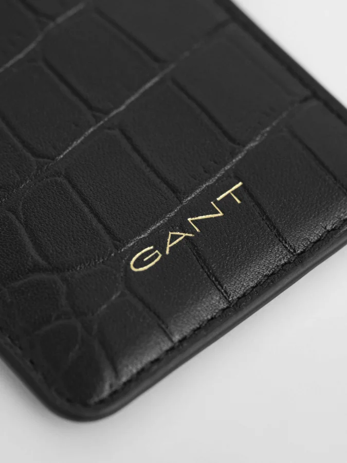 Gant - CROCO CARD HOLDER 2
