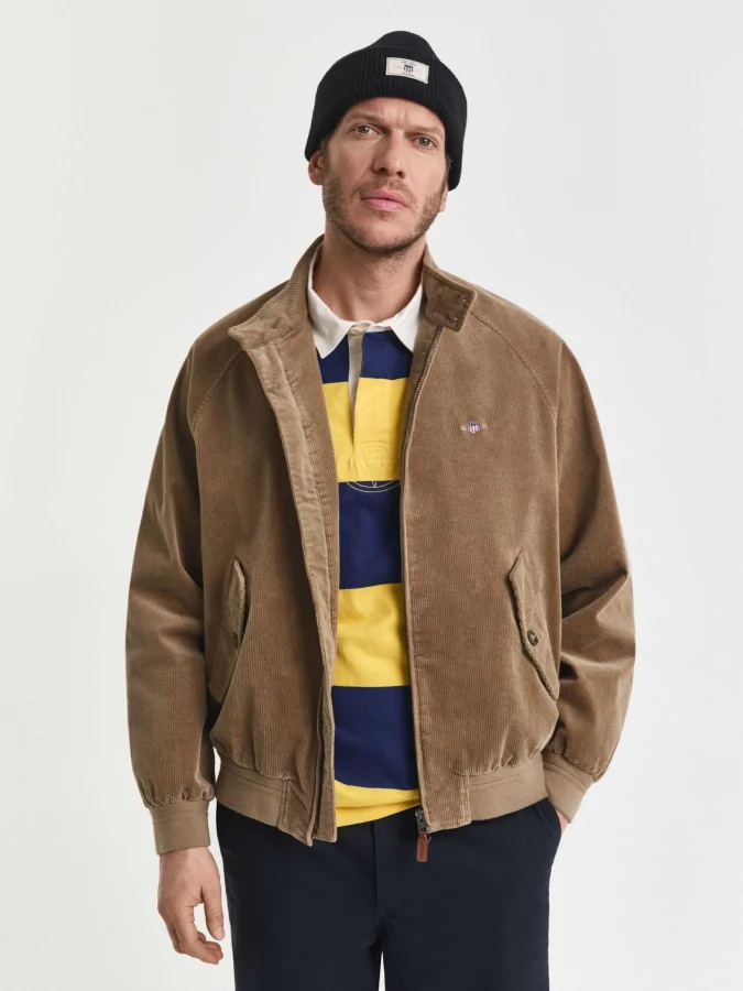 Gant - CORD HARRINGTON JACKET