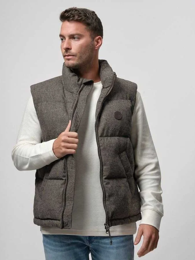Gant - WOOL PADDED VEST