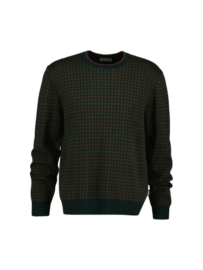 Gant - SMALL CHECK C-NECK
