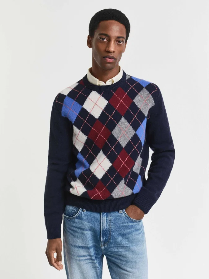 Gant - ARGYLE C-NECK