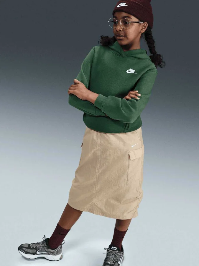 NIKE - K NSW CLUB FLC HDY LBR 2