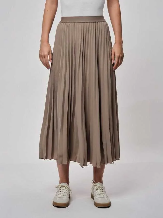 Gant - MIDI PLEATED SKIRT