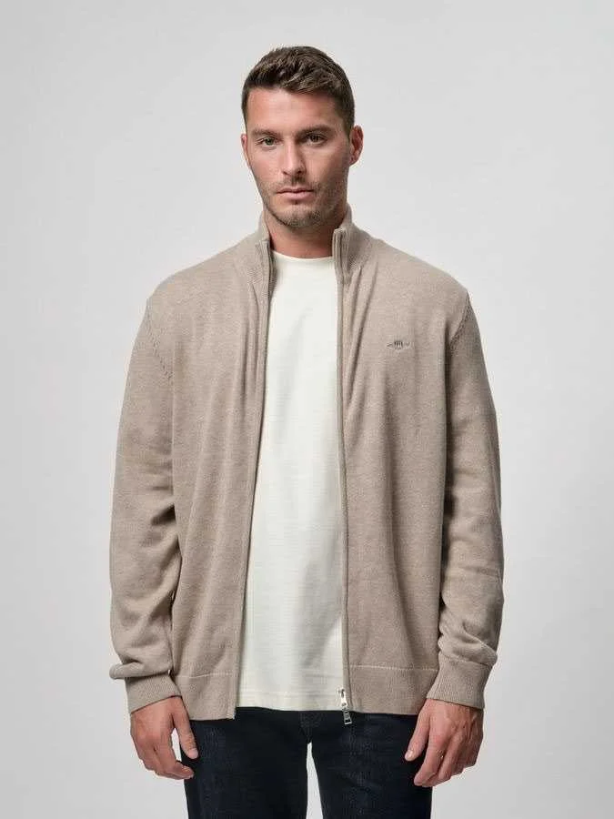 Gant - CASUAL COTTON ZIP...
