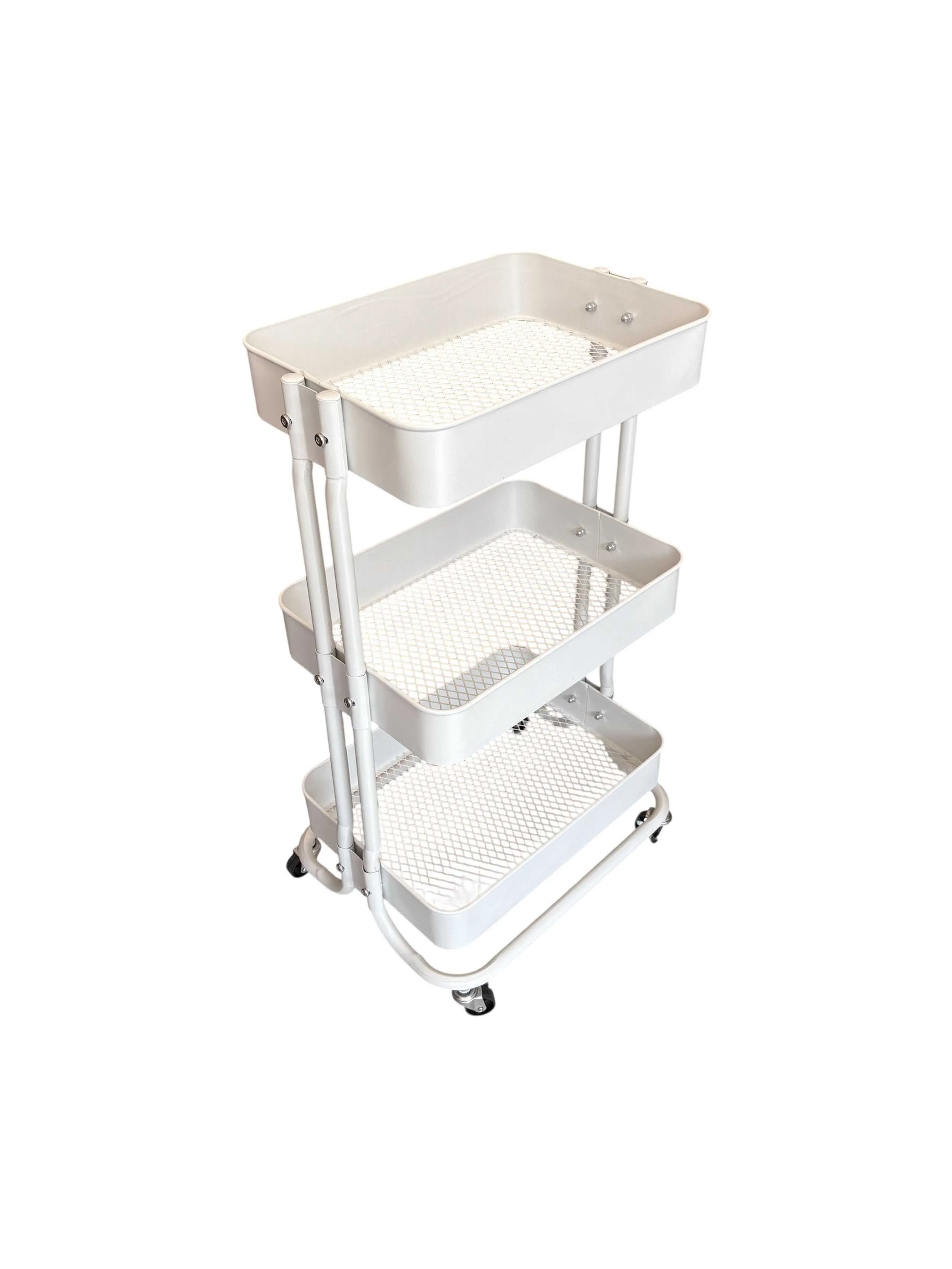 Koopman - Kitchen cart, White, 45x34x76CM Size One Size