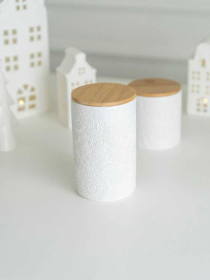 Koopman - ბეჟი ქილა, 10x16.2სმ 2