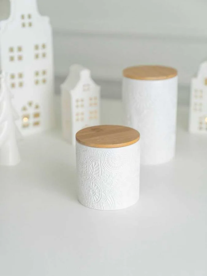 Koopman - ბეჟი ქილა, 10x10.6სმ 2