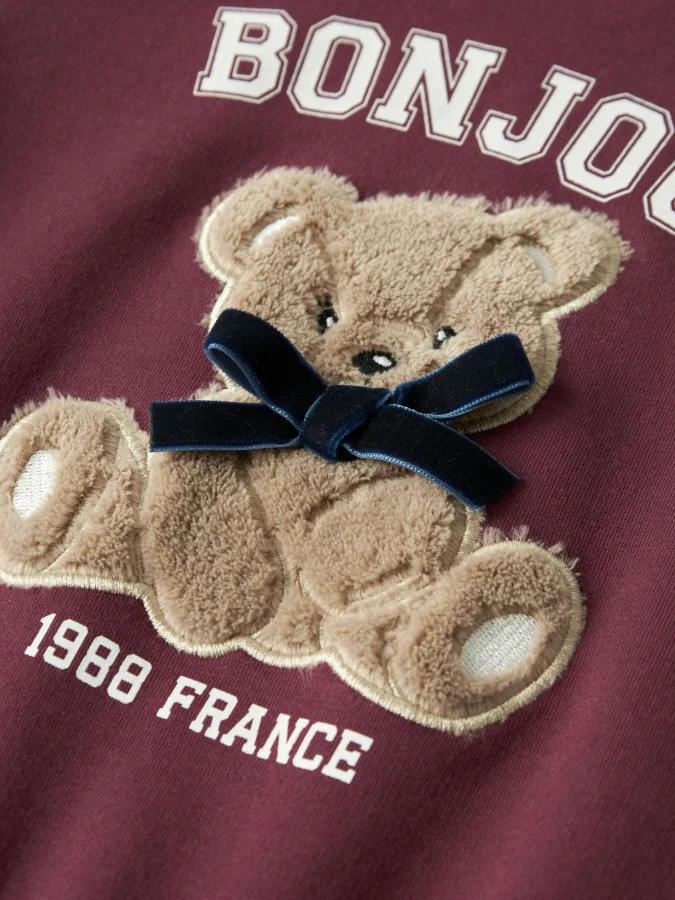 NAME IT - NMFREAR LS SWEAT BRU 2