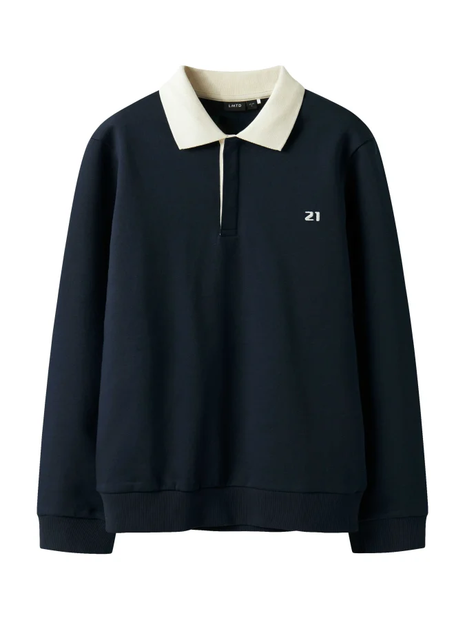 NAME IT - NLMROS LS POLO SWEAT