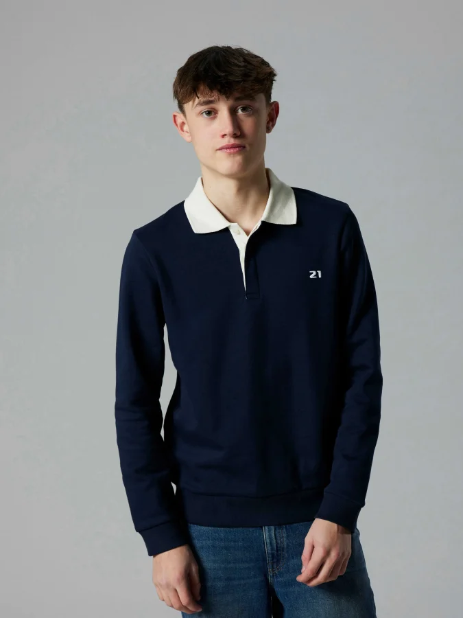 NAME IT - NLMROS LS POLO SWEAT