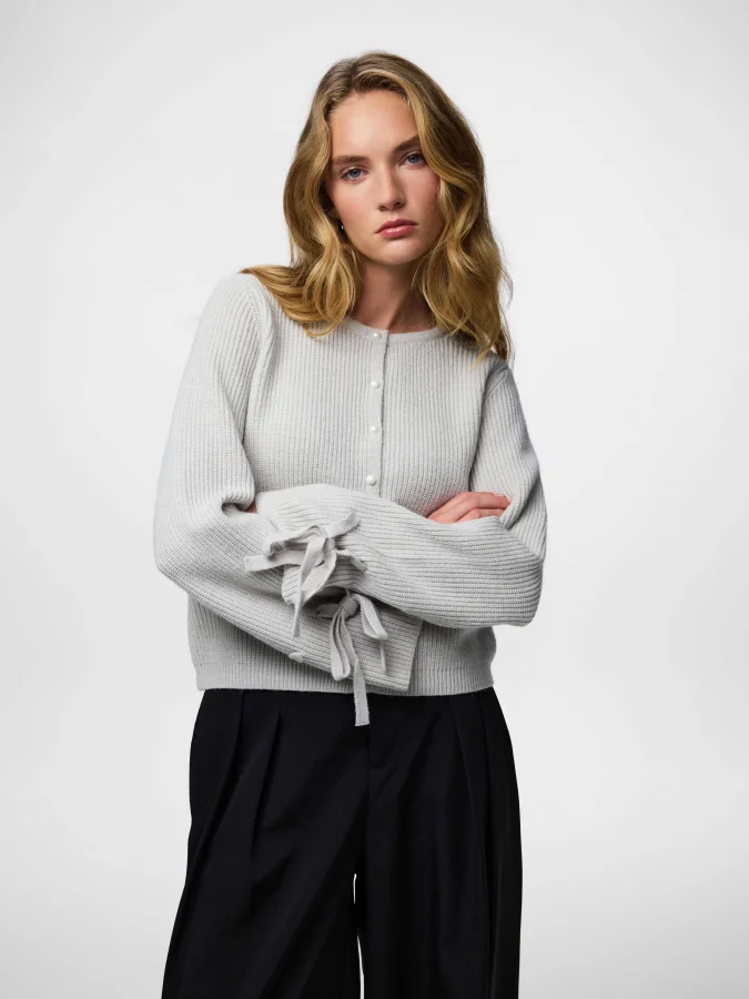 Pieces - PCRIKKE LS O-NECK...