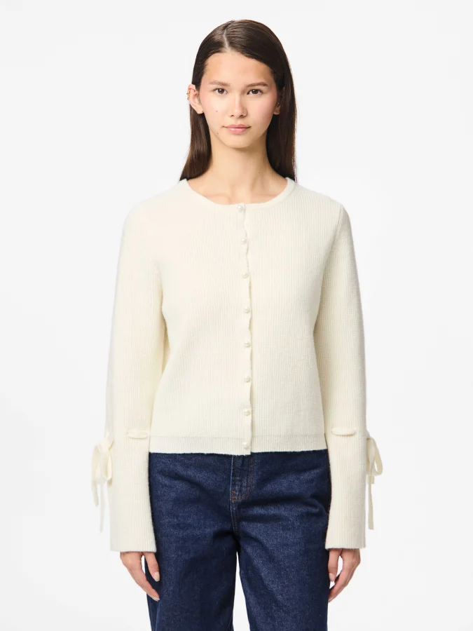 Pieces - PCRIKKE LS O-NECK...