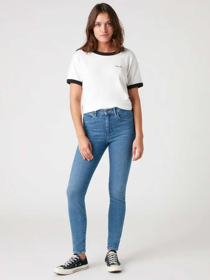 Wrangler - HIGH RISE SKINNY 2