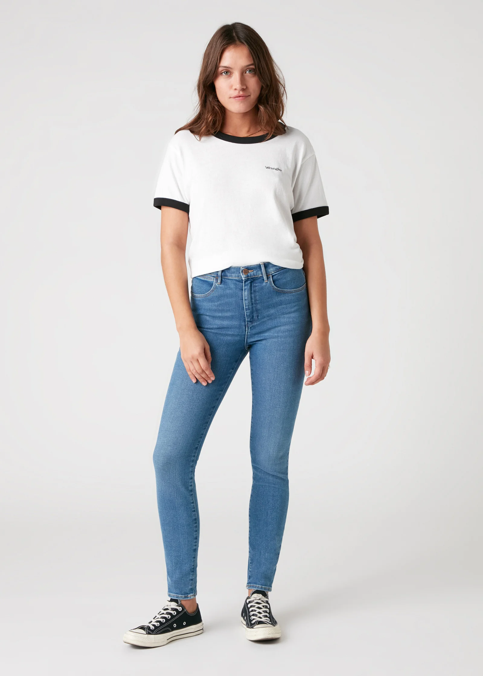 Wrangler - HIGH RISE SKINNY Wrangler - HIGH RISE SKINNY