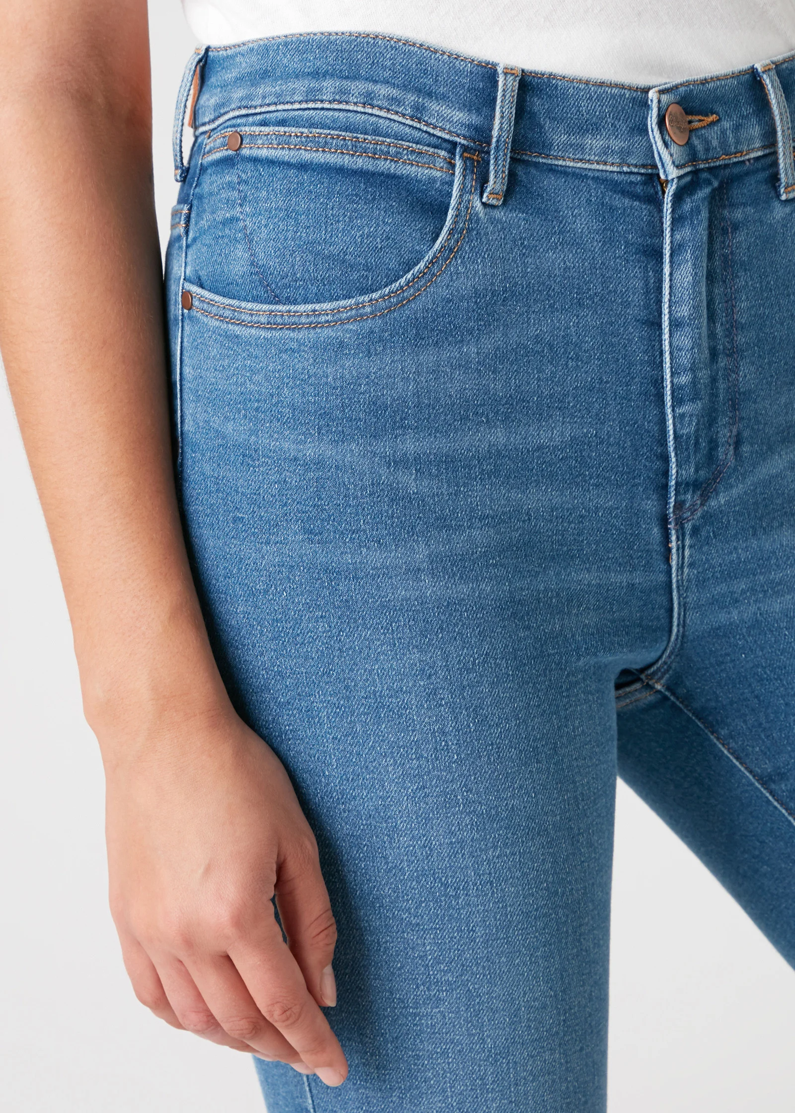 Wrangler - HIGH RISE SKINNY Wrangler - HIGH RISE SKINNY