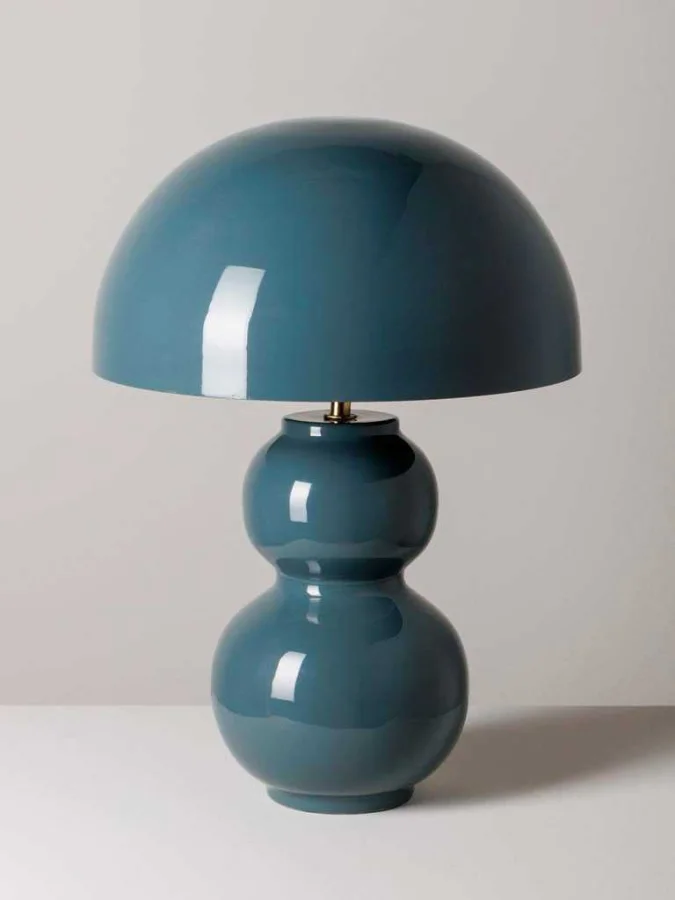 Chehoma – Table lamp, blue,... 2