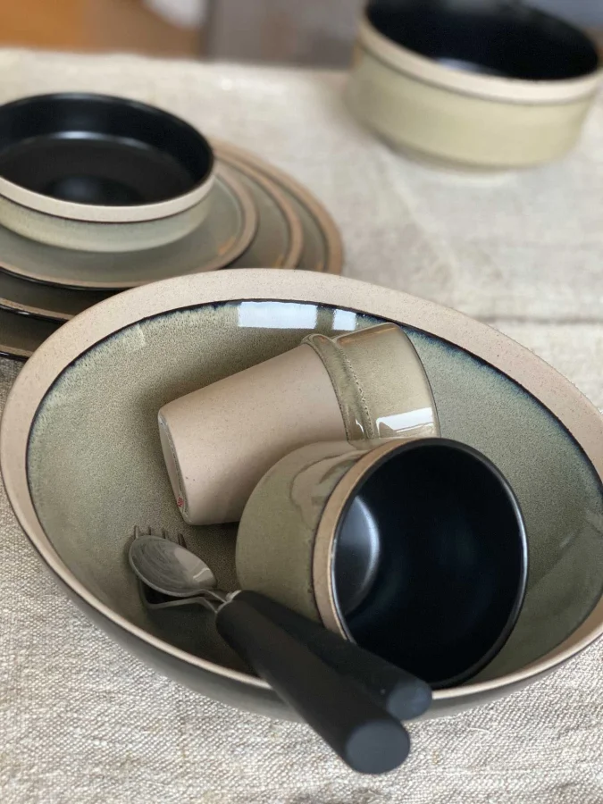 Opjet - Beige Pot, 6.5 x 9.5CM 2