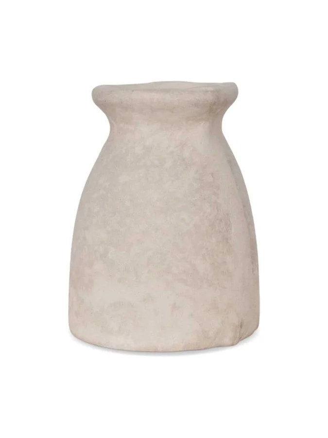 Opjet - White Vase, 10 x 7CM