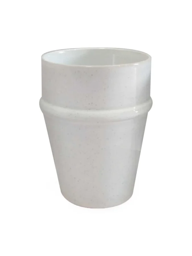 Opjet - White glass, 8.3 x...