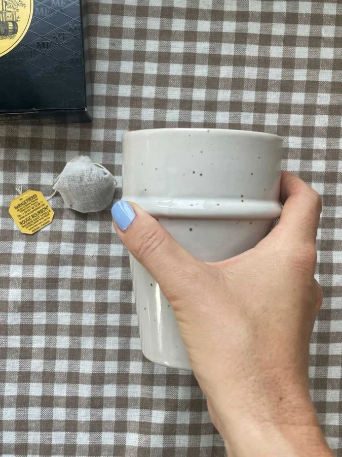 Opjet - White glass, 8.3 x... 2