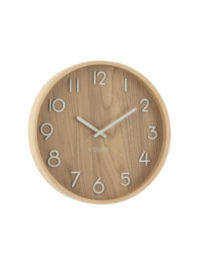 J-Line - ბეჟი კედლის საათი,...